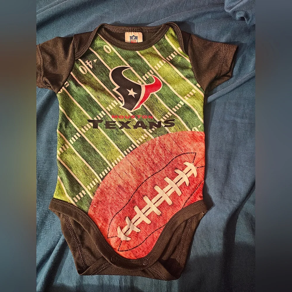 Houston‎ Texans Baby Onesie NFL 0-3 Mo.